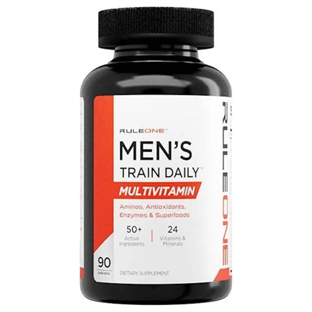 Rule One Men's Train Daily Multivitamin,  90 tablet(s)  Unflavoured