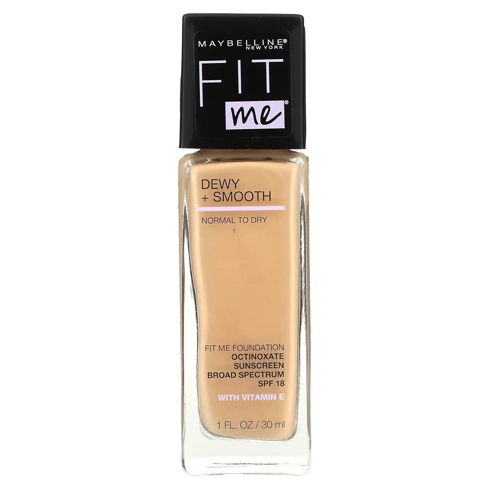 Fit Me, Dewy + Smooth Foundation, 120 Classic Ivory, 1 fl oz (30 ml)