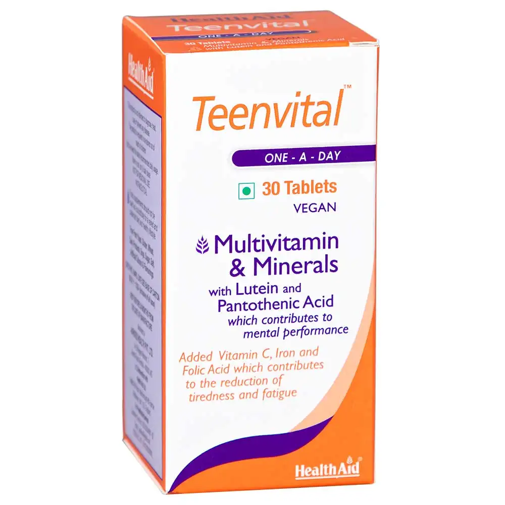 HealthAid Teenvital,  30 tablet(s)  Unflavoured