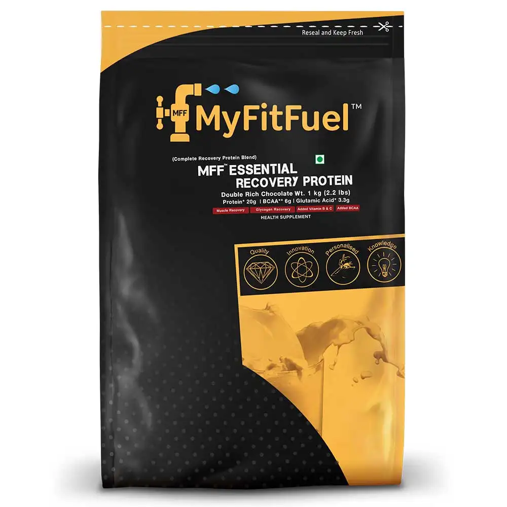 MyFitFuel MFF Essential Recovery Protein,  2.2 lb  Double Rich Chocolate