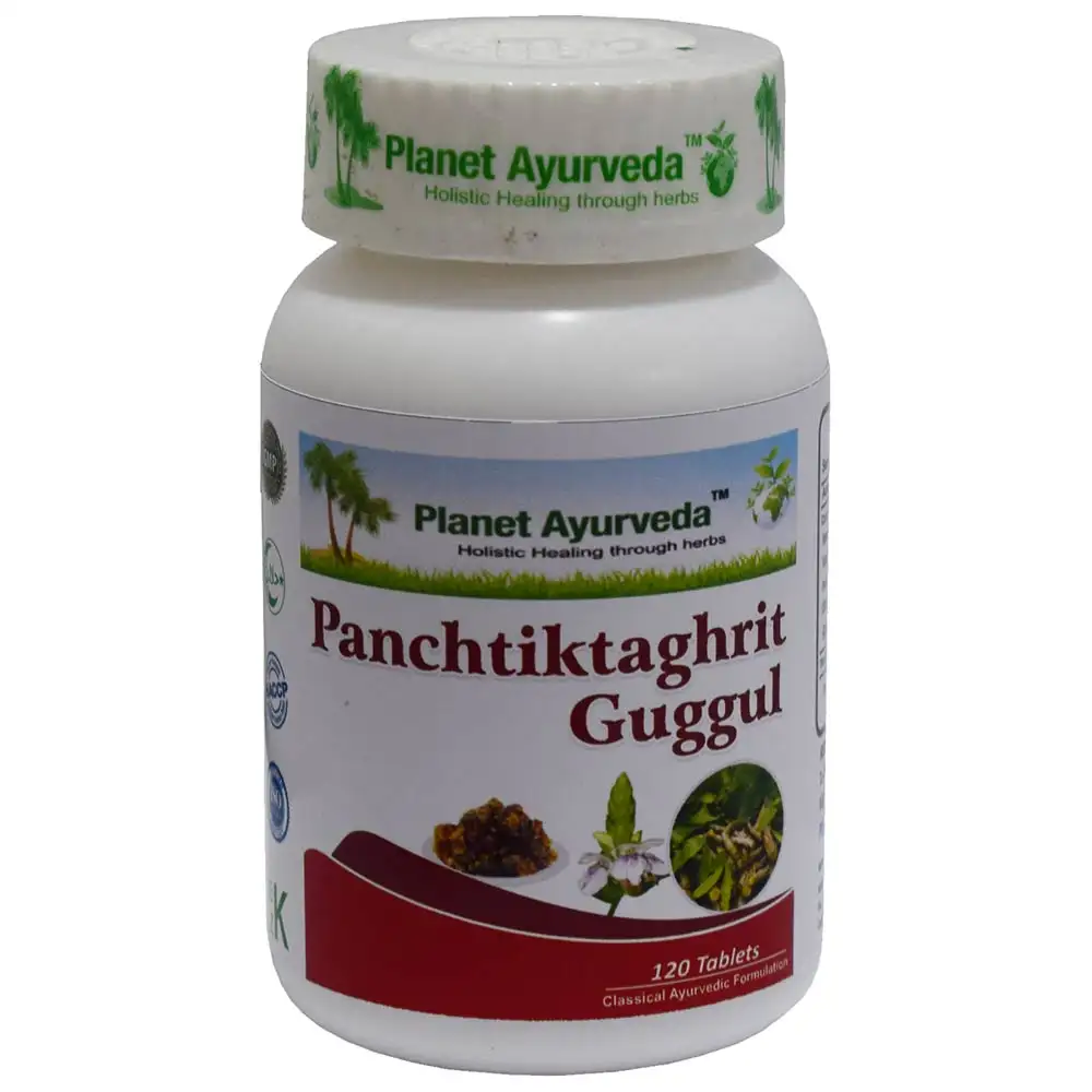 Planet Ayurveda Panchtiktaghrit Guggul,  120 tablet(s)