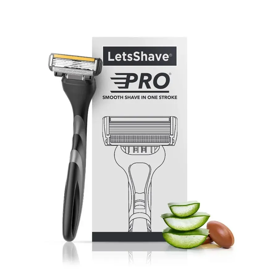 LetsShave Pro 4 Shaving Razor for Men