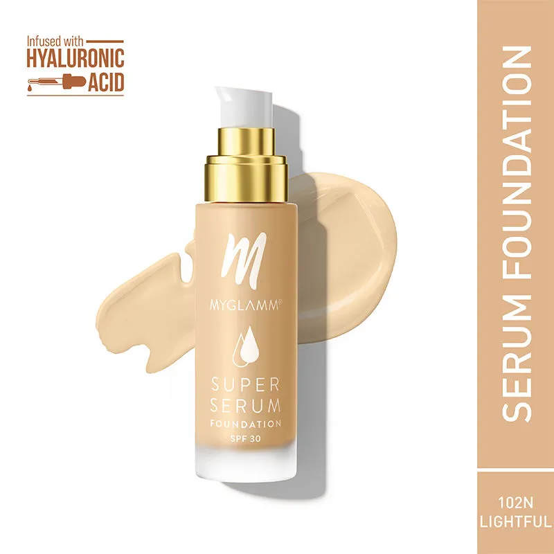 MyGlamm Super Serum Foundation - 102N Lightful