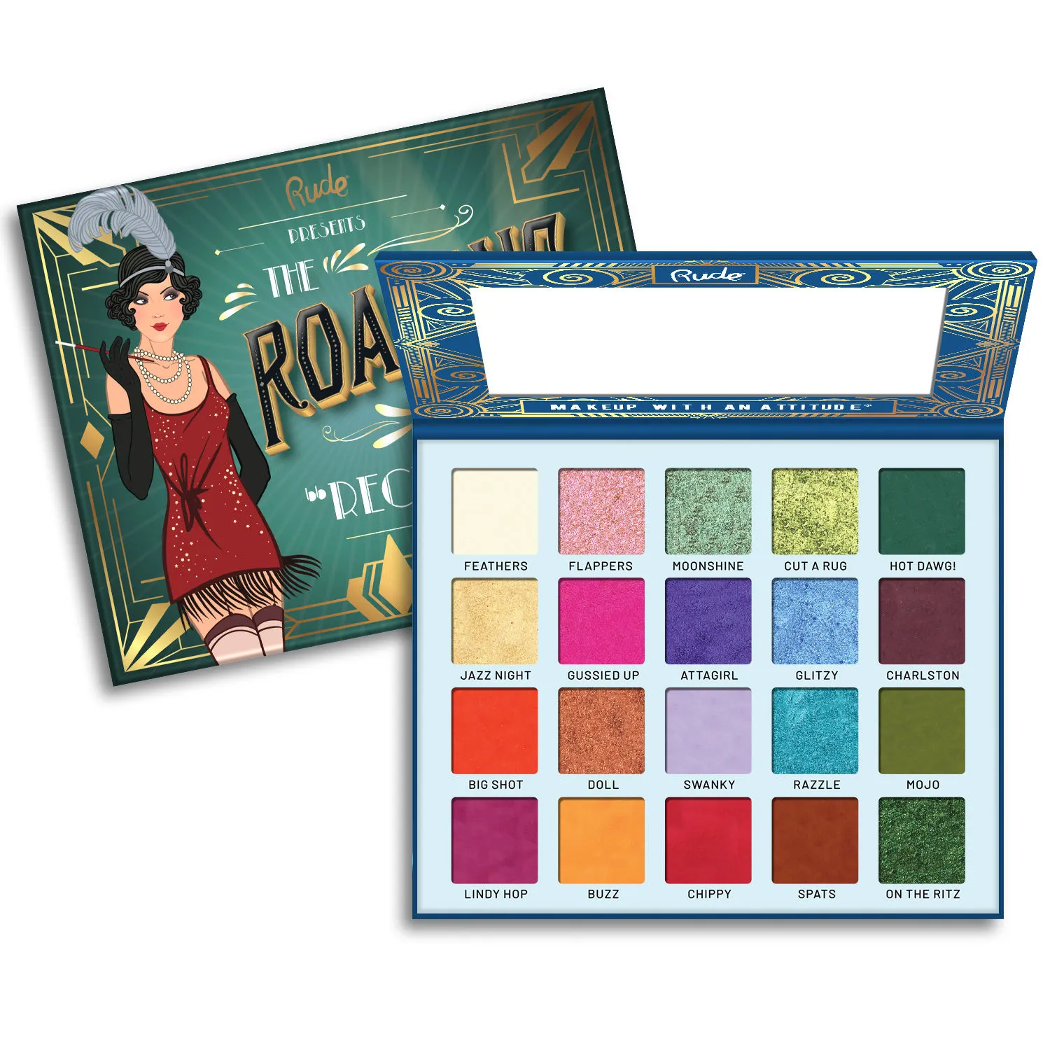 Rude Cosmetics The Roaring 20's Eyeshadow Palette