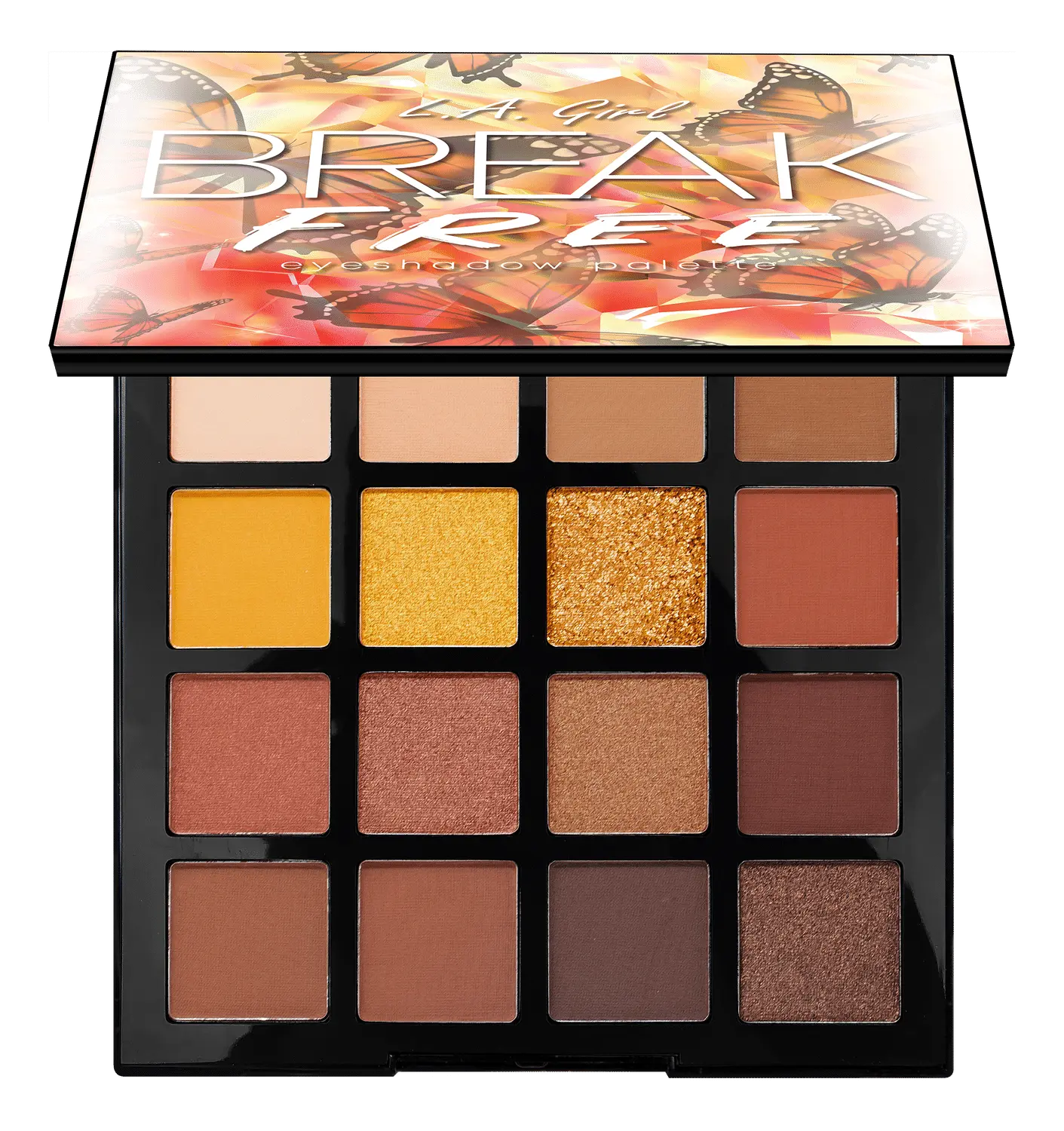 LA Girl 16 color break free eyeshadow palette - Be You