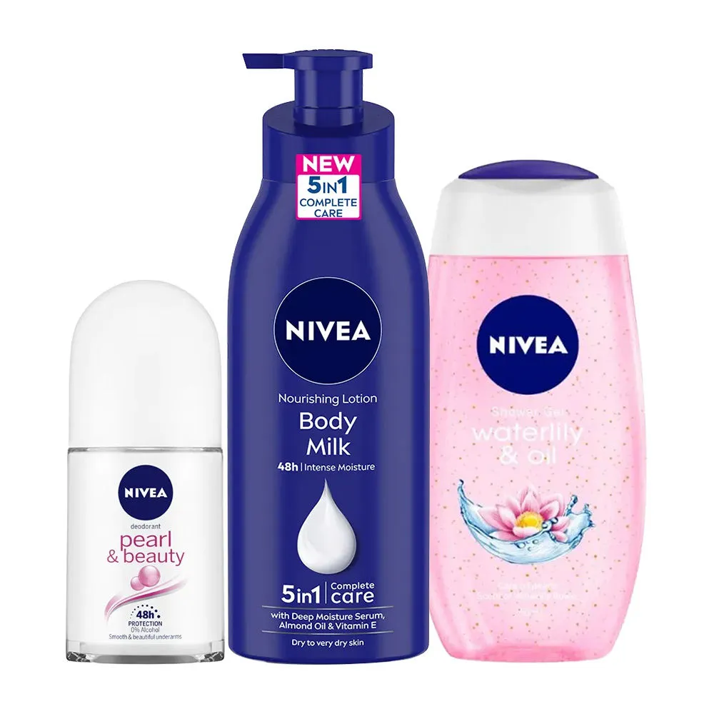 Nivea Bestselling Bath And Body Combo