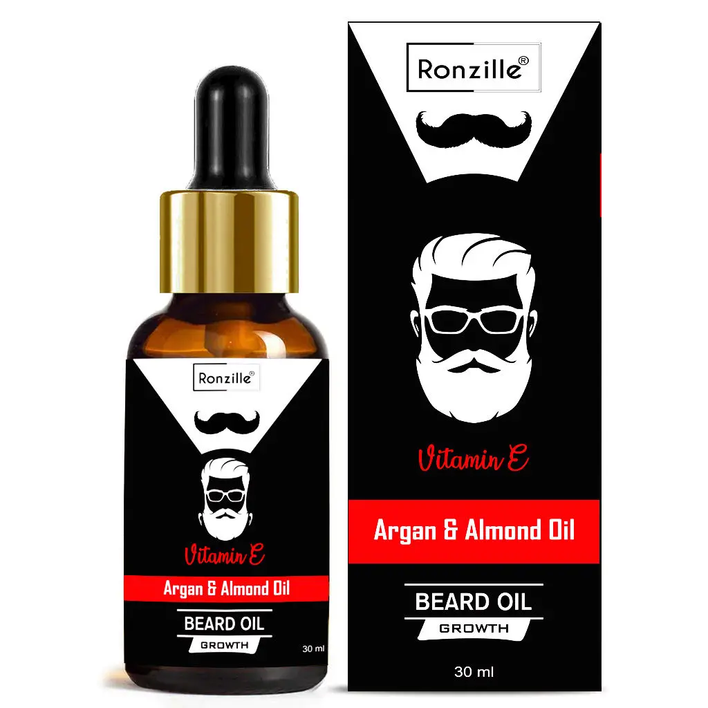 Ronzille Moustache And Beard Growth Oil -30 Ml