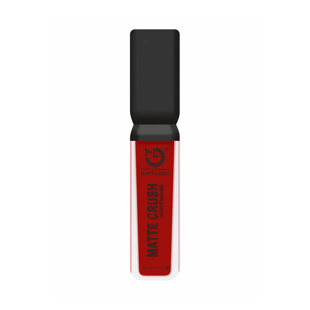 Matt look Matte Crush Velvet Mousse Lipstick - Sexy Red