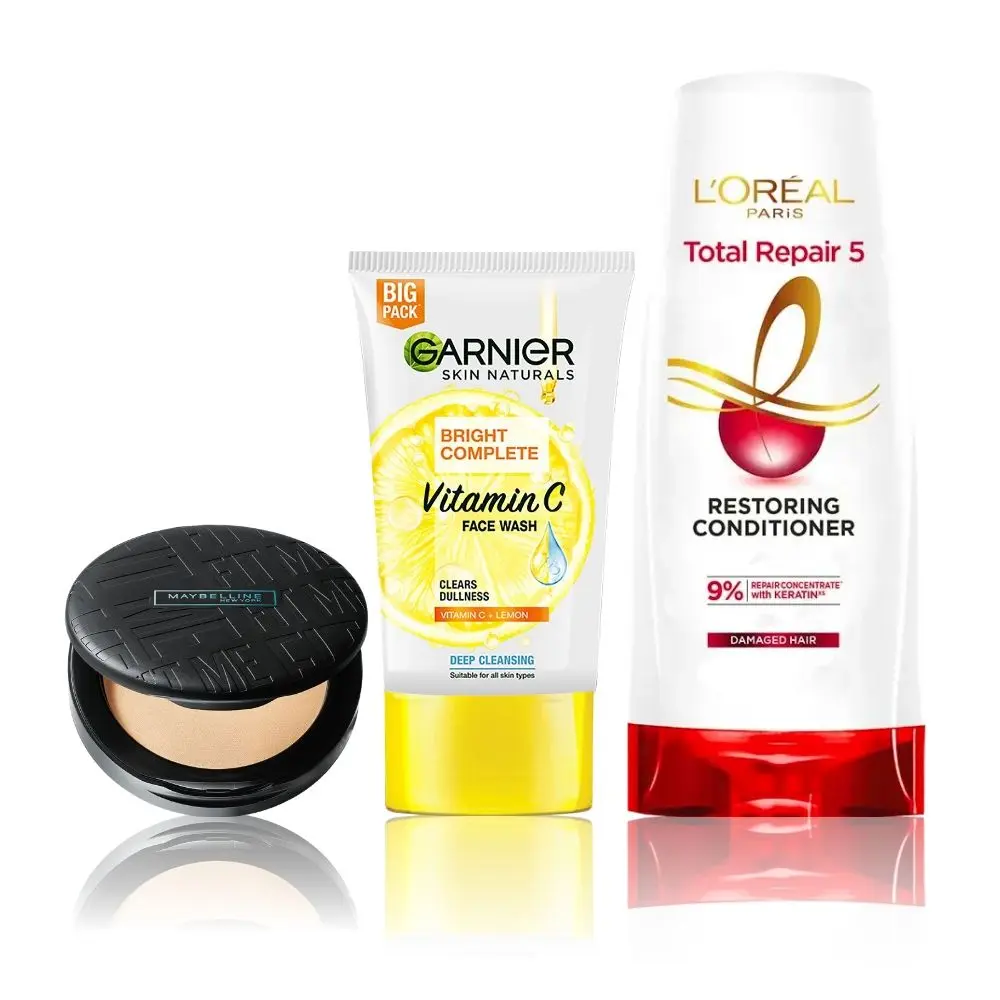 Maybelline x Garnier x L'Oreal Paris Better Together Trio