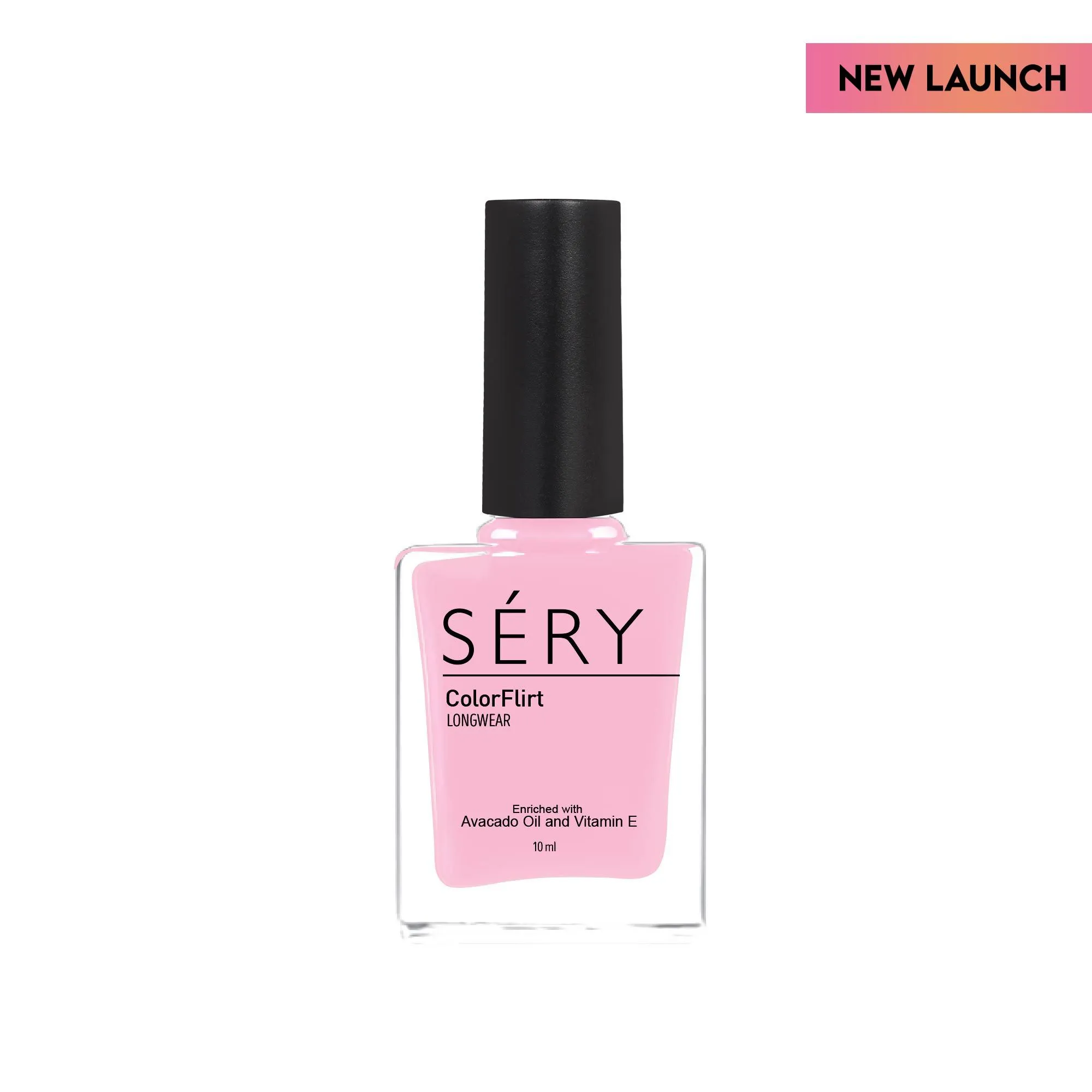 SERY Colorflirt Nail Paint - Pink Grass