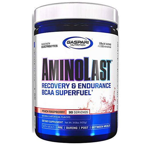 Aminolast - Peach Raspberry - 30 Servings