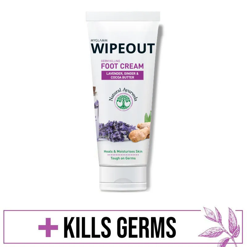 MyGlamm WIPEOUT Germ Killing Foot Cream