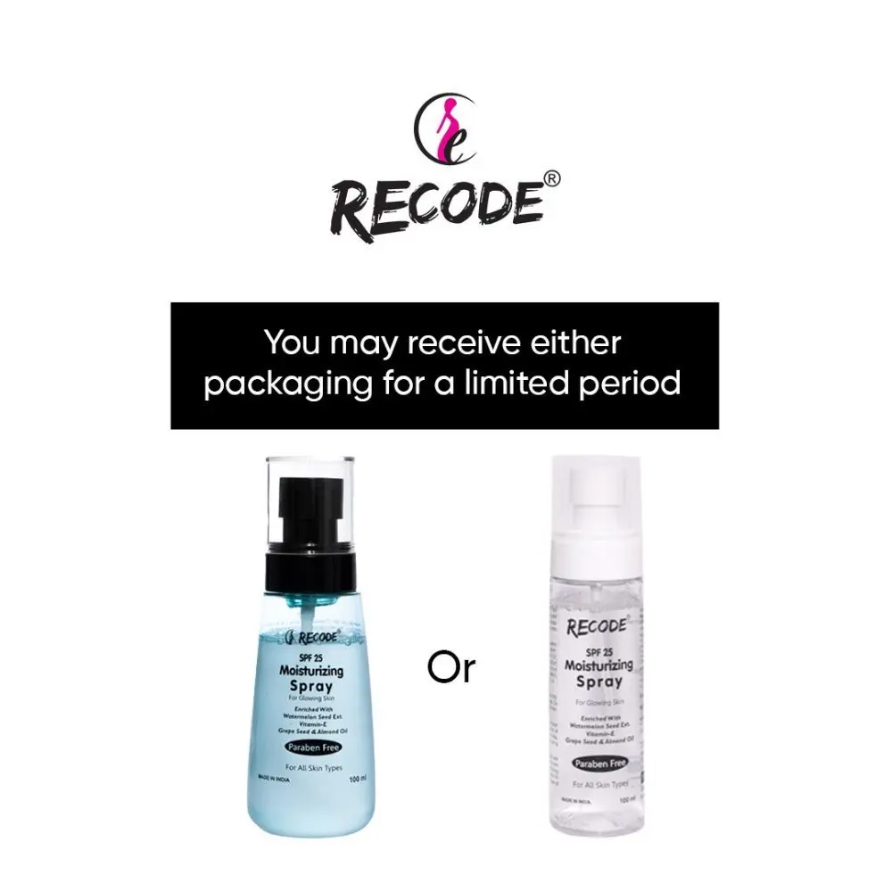 Recode Spray- Spf 25 - Moisturizer Lotion