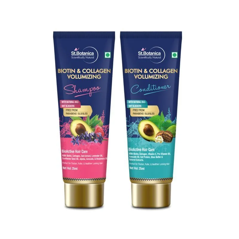 St.Botanica Biotin & Collagen Hair Shampoo + Conditioner