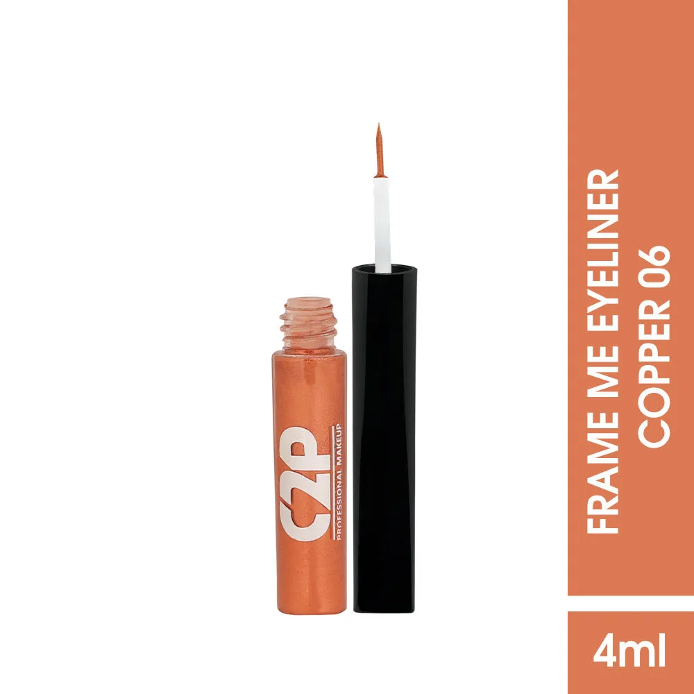 C2P Pro Frame Me! Eyeliner Metallic Colors - Copper 06