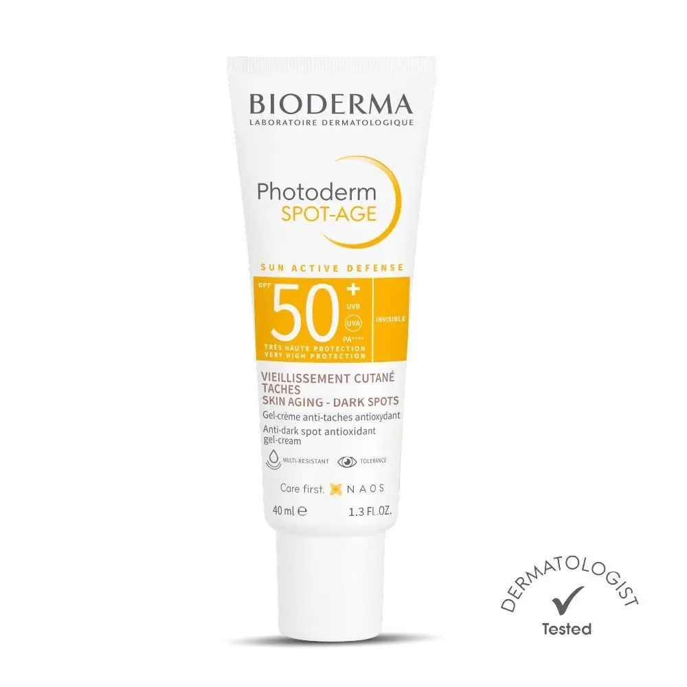 Bioderma Photoderm Spot Age SPF 50+ Reduces Spots And Wrinkles Antioxidant Boosted Suncare (40ml)