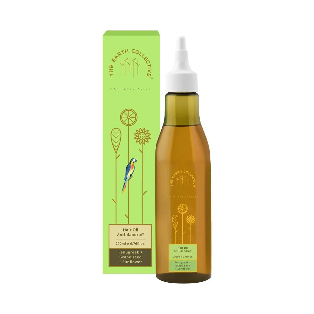 The Earth Collective Hair Oil, Anti Dandruff