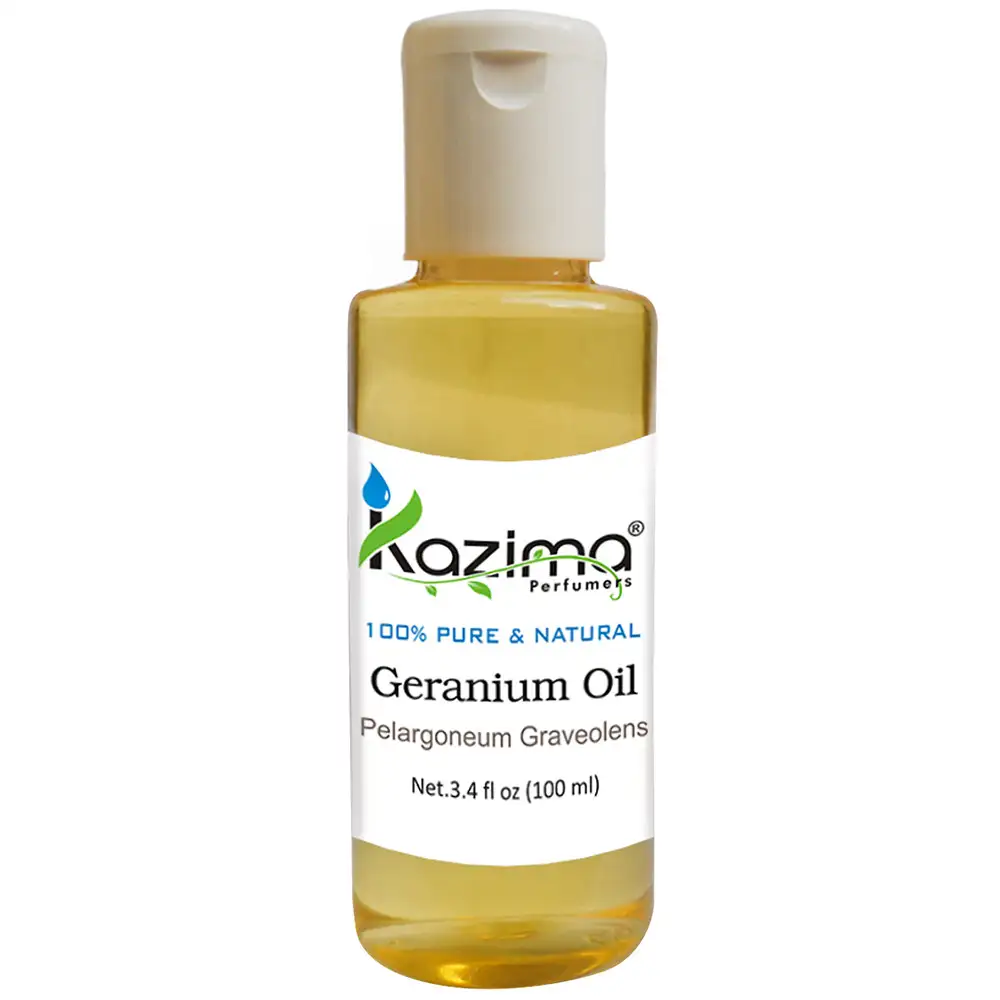 Kazima Geranium Oil,  100 ml  100% Pure & Natural