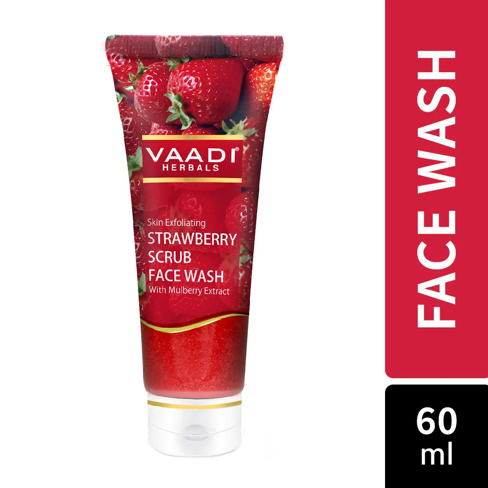 Vaadi Herbals Strawberry Scrub Face Wash