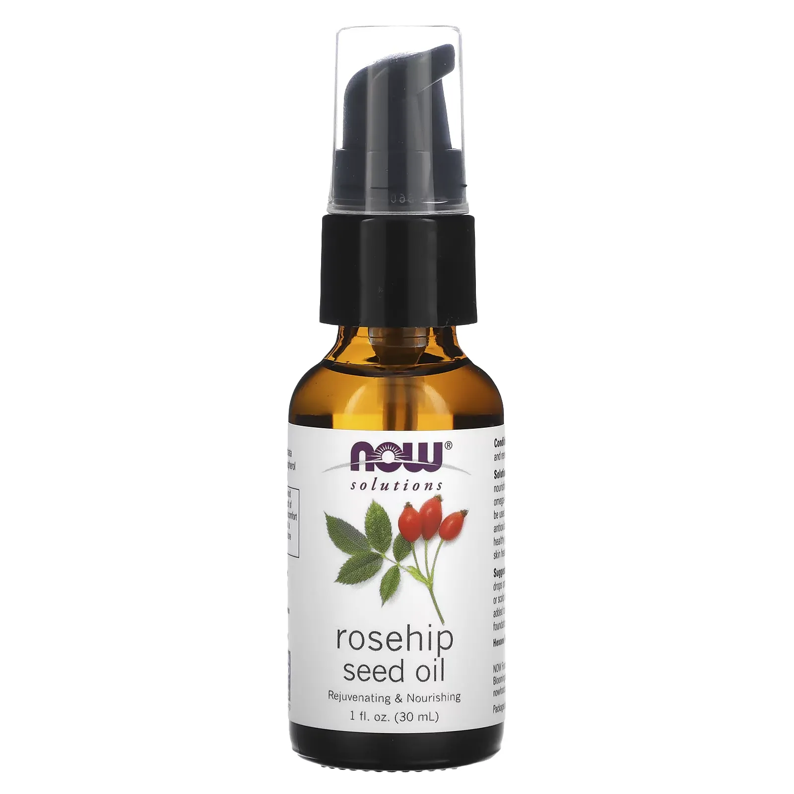 Solutions, Rose Hip Seed Oil, 1 fl oz (30 ml)