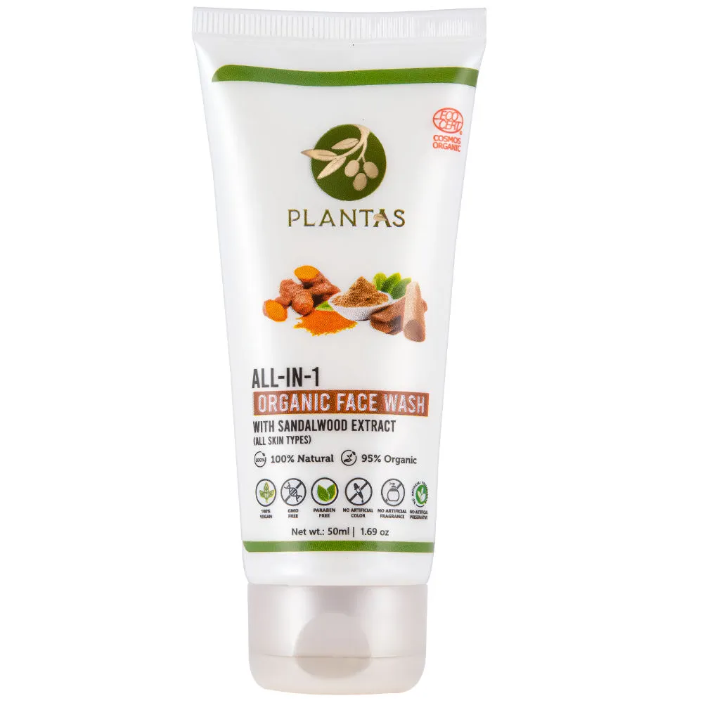 PLANTAS All In 1 Organic Face Wash