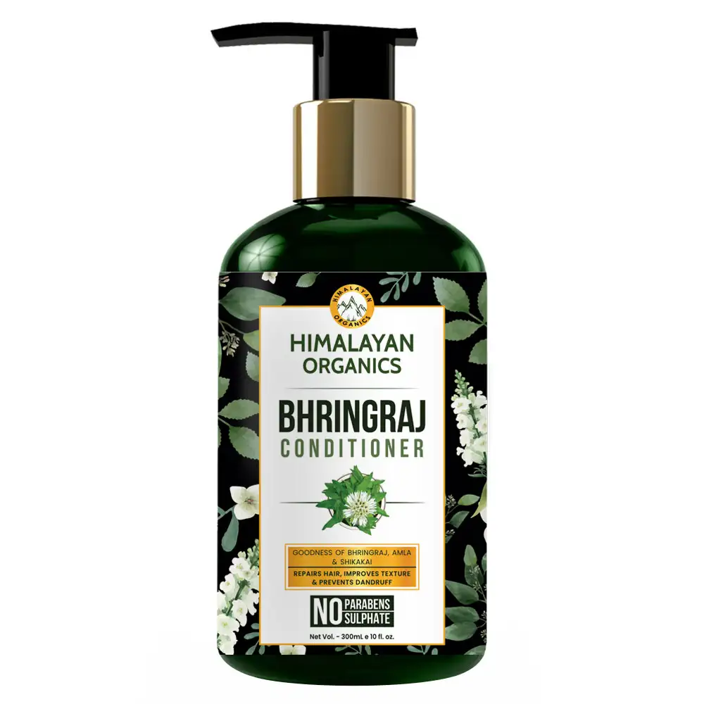 Himalayan Organics Bhringraj Conditioner,  300 ml  for All Hair Types