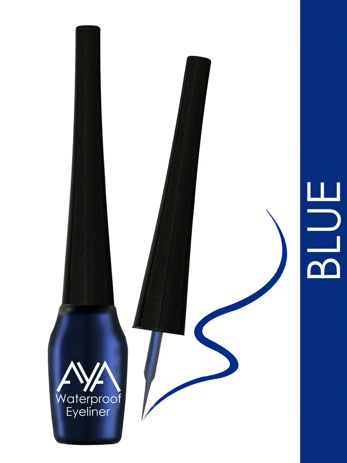 AYA Waterproof Eyeliner, Blue (5 ml)