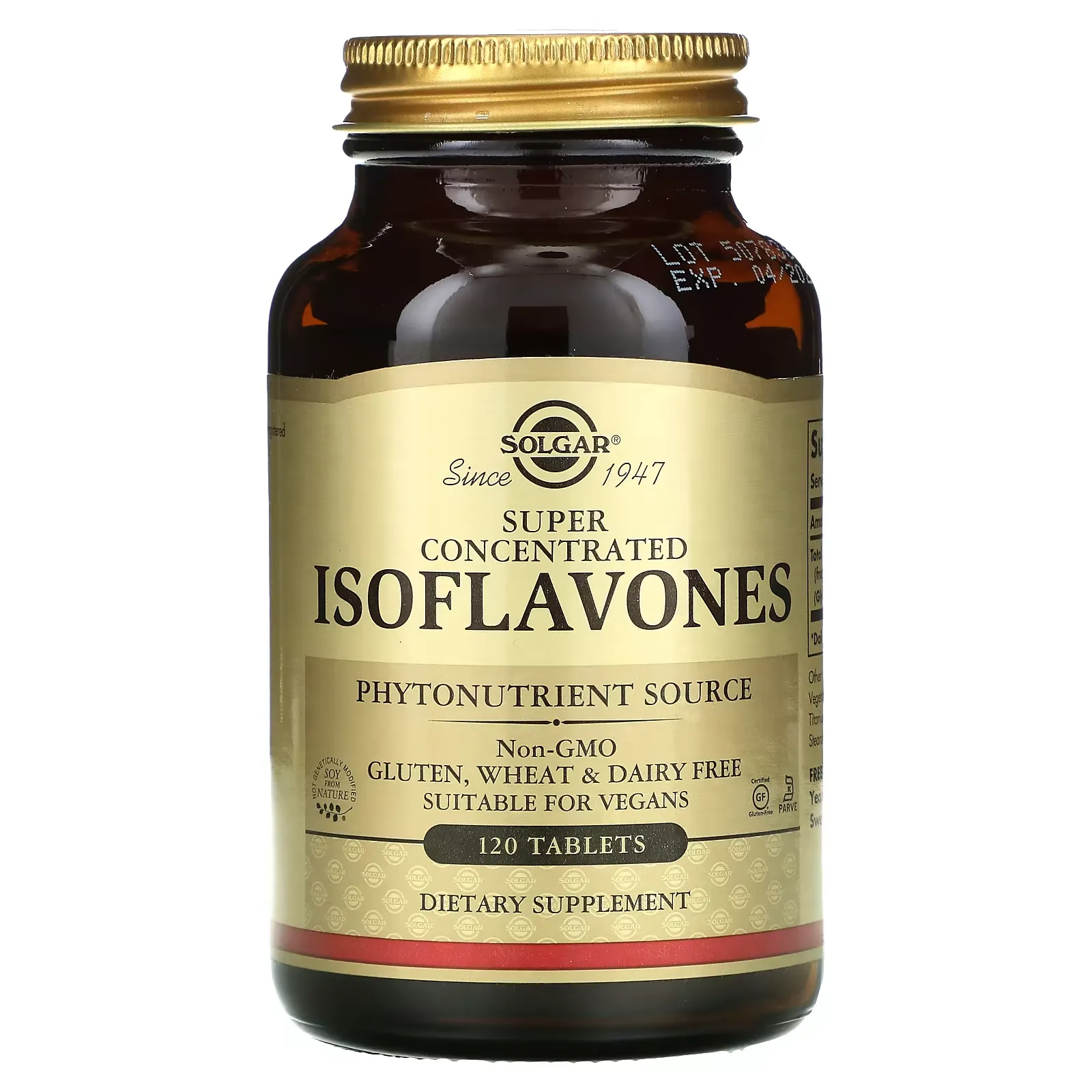 Isoflavones, Super Concentrated , 120 Tablets