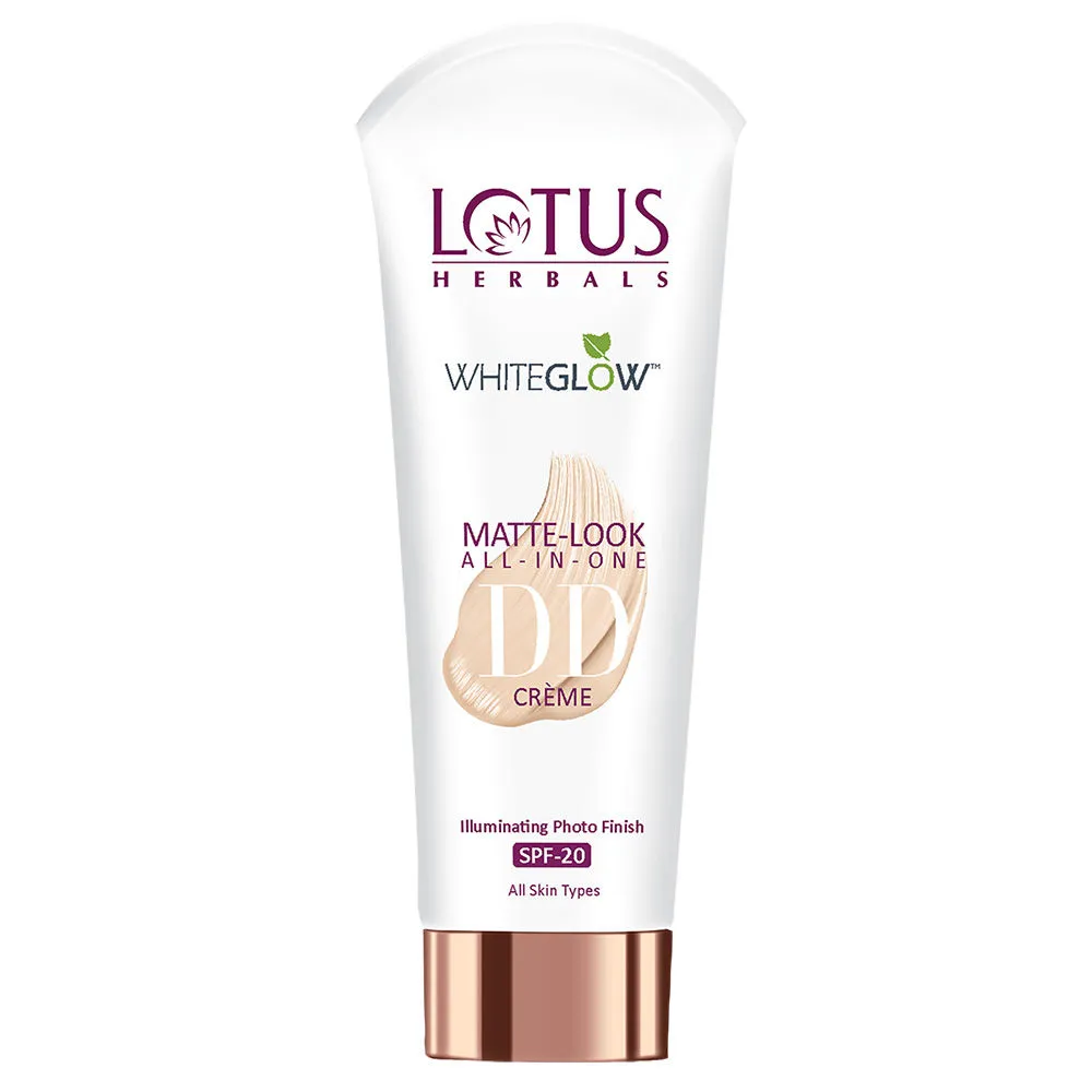 Lotus Herbals WhiteGlow Matte Look All in One DD Creme SPF 20