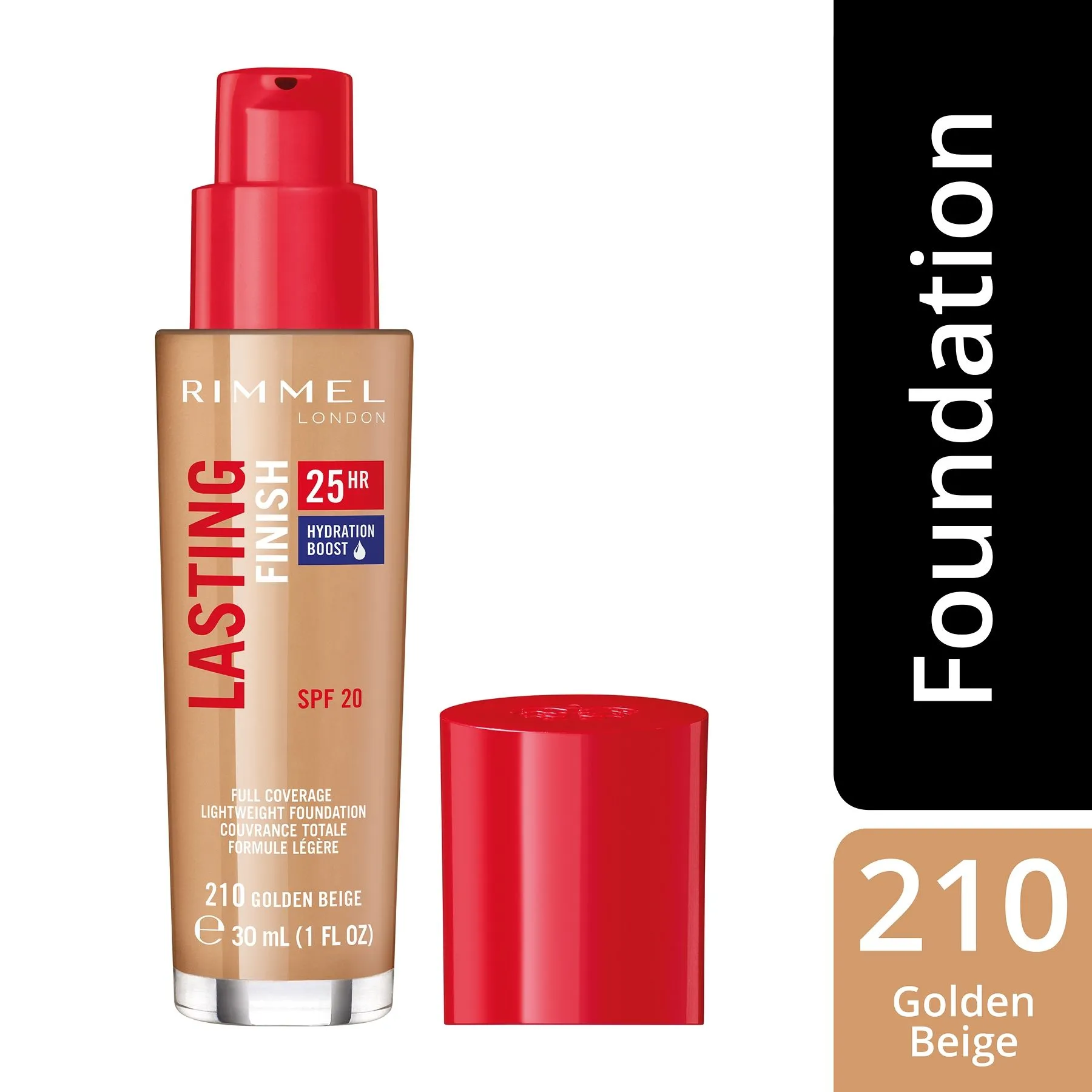 Rimmel London Lasting Finish 25 Hour Foundation SPF 20 - Golden Beige