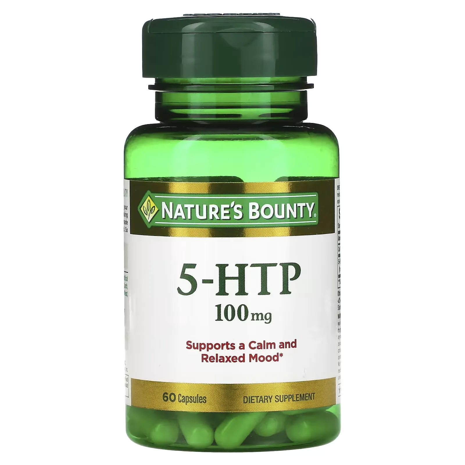 5-HTP, 100 mg, 60 Capsules