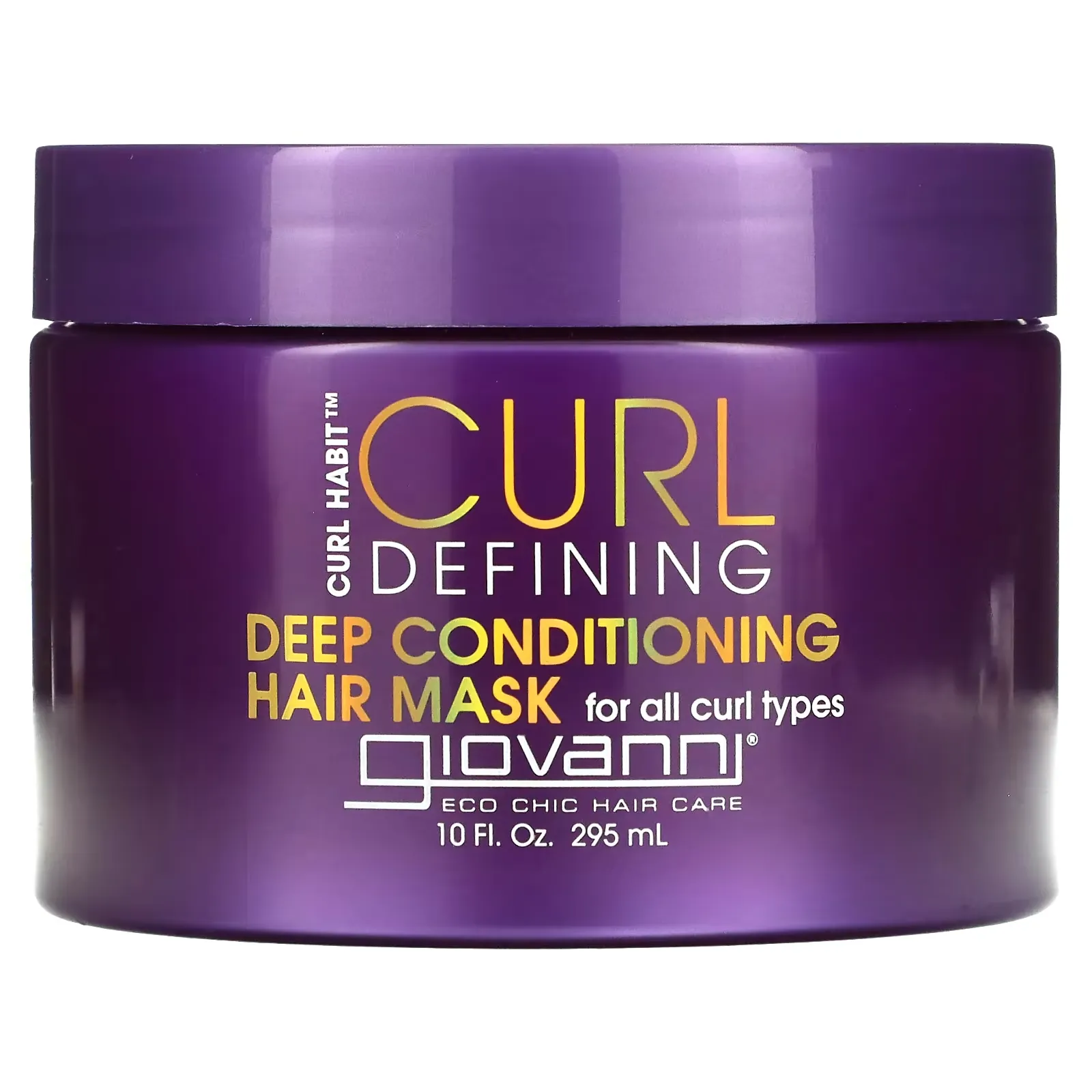 Curl Habit, Curl Defining Deep Conditioning Hair Mask, For All Curl Types, 10 fl oz (295 ml)