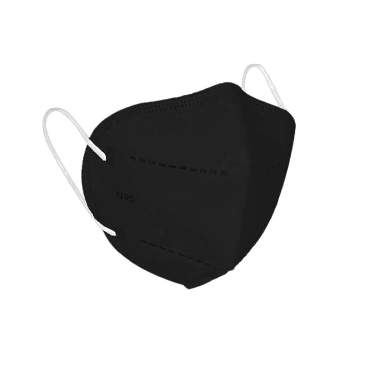 OOMPH Pack Of 1 Kn95/n95 Anti-pollution Reusable 5-layer Mask (black)