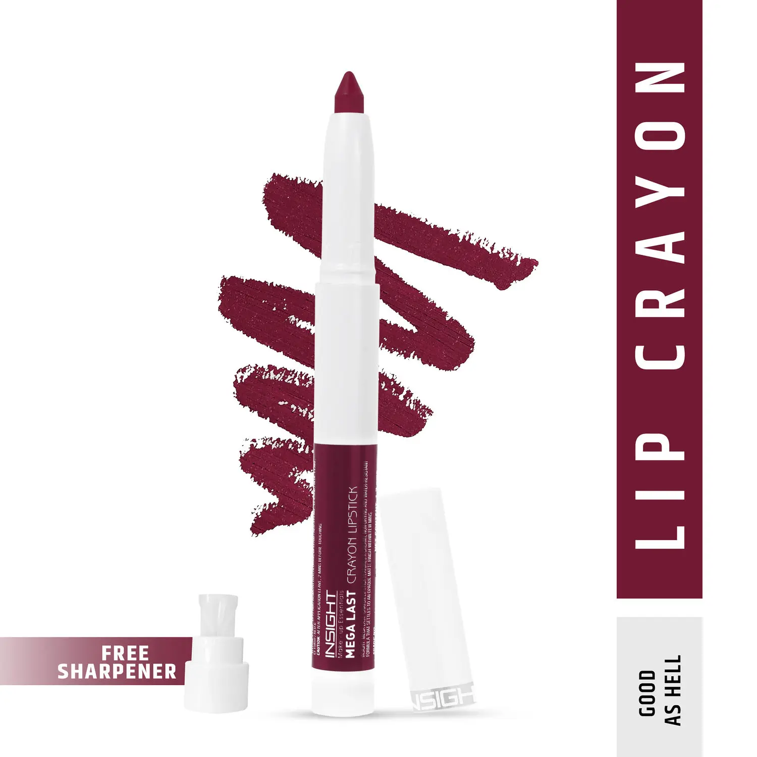 INSIGHT COSMETICS MEGA LAST CRAYON LIPSTICK_GOOD AS HELL (09)