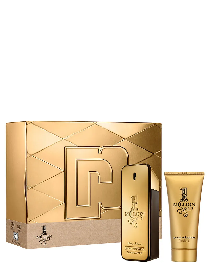 Paco Rabanne 1 Million Eau De Toilette 100ml With Shower Gel 100ml