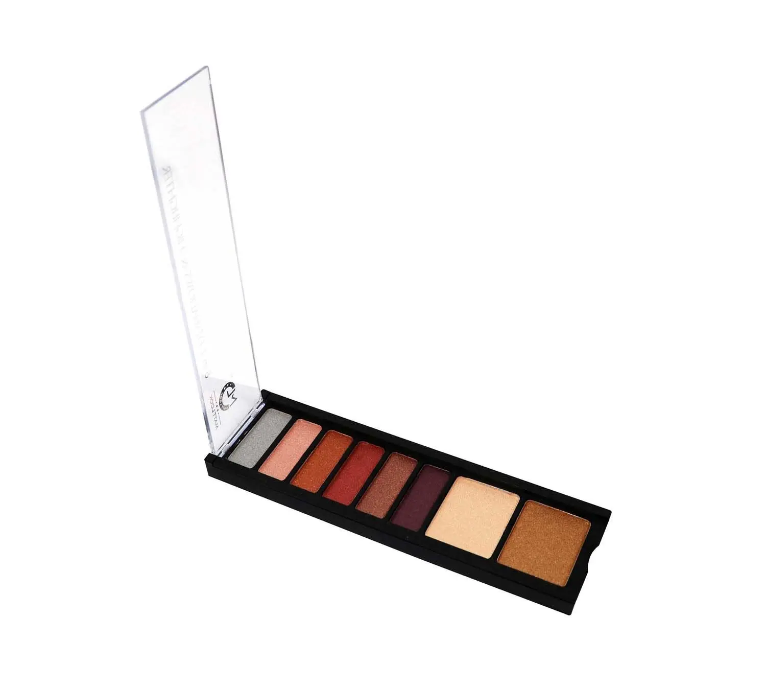 Matt look 8 in 1 Eyeshadow Highlighter Palette, Multicolor-04 (12gm)