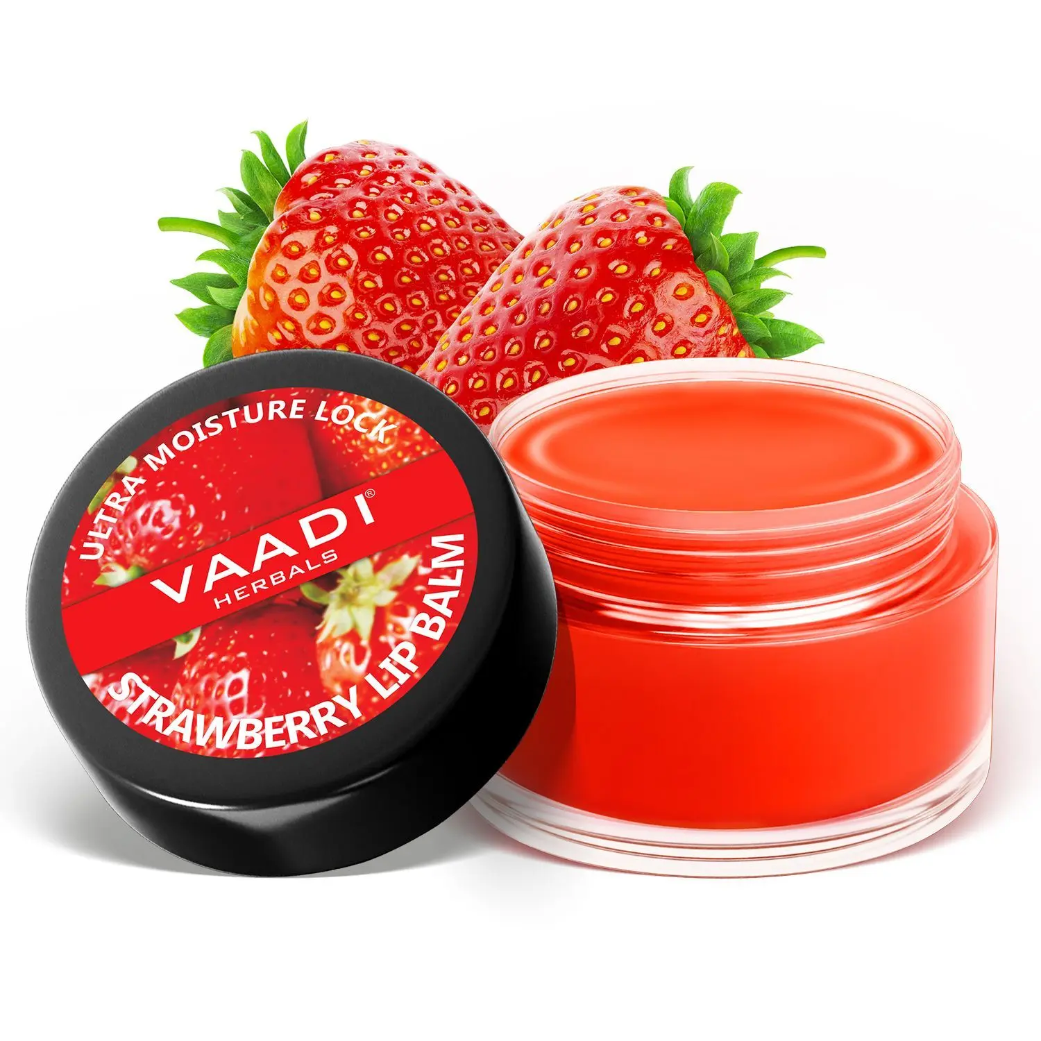 Vaadi Herbals Lip Balm Strawberry (10 g)