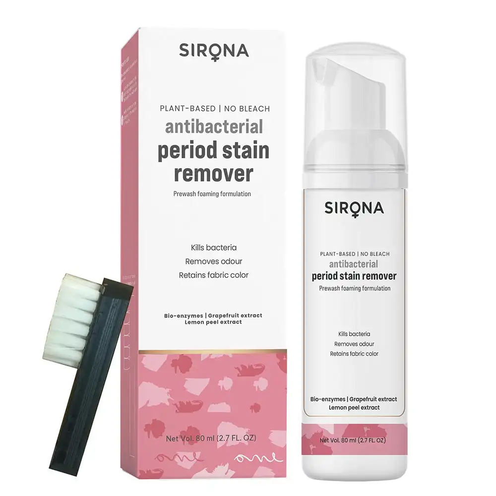 Sirona Antibacterial Period Stain Remover,  80 ml  for Women