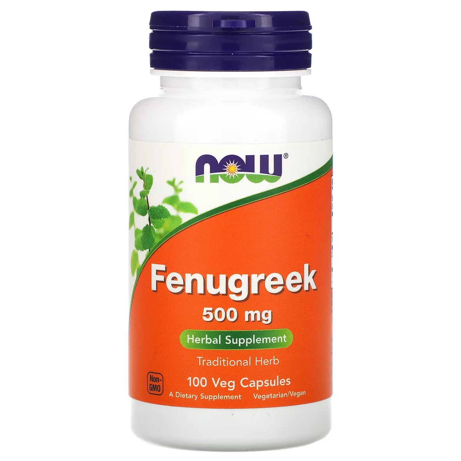 Fenugreek, 500 mg, 100 Veg Capsules