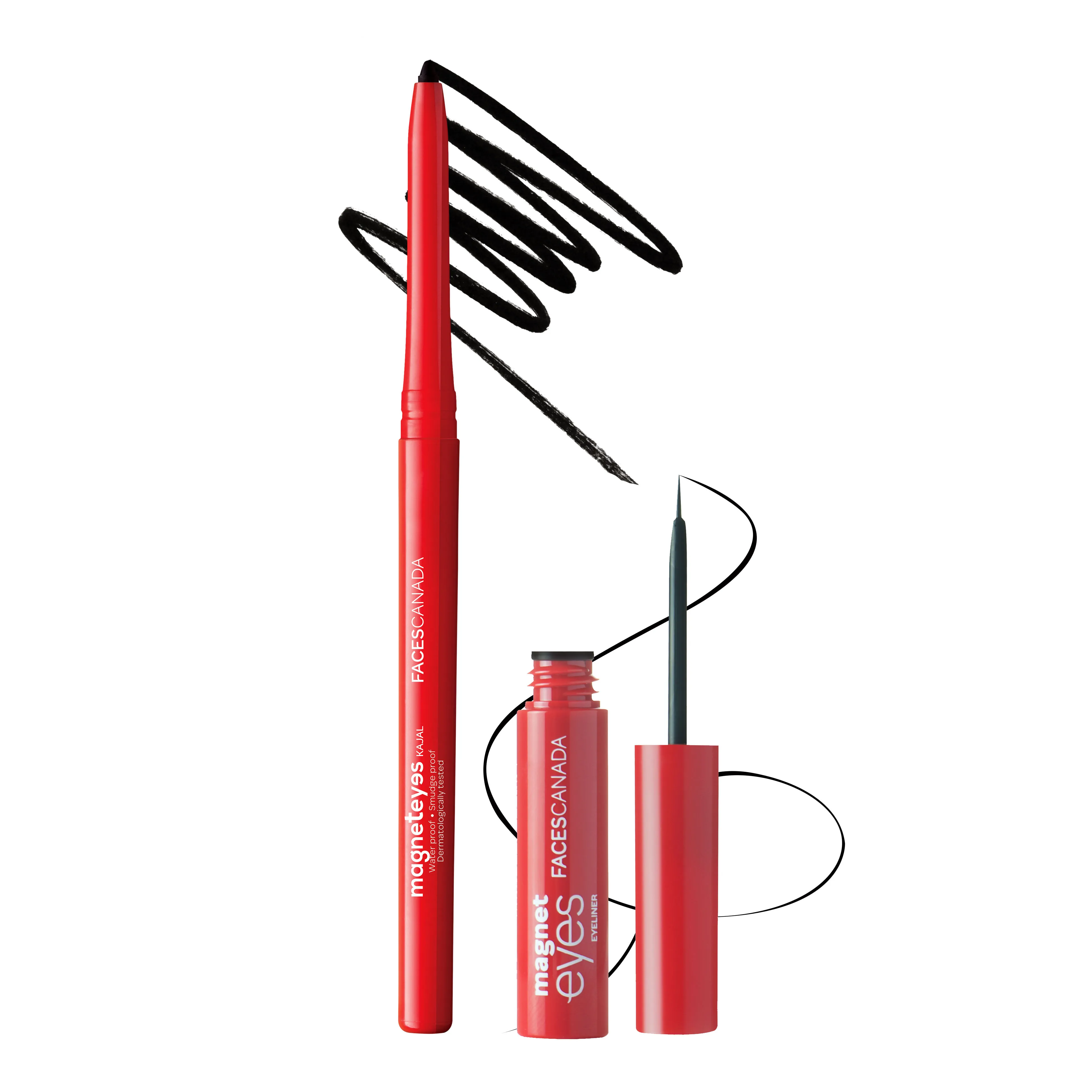 Faces Canada Magneteyes Kajal & Magneteyes Eyeliner Black