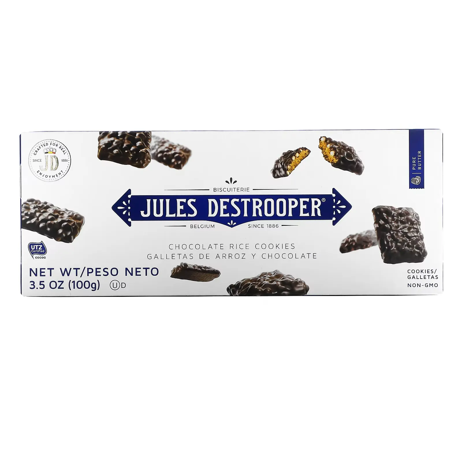 Chocolate Rice Cookies, 3.5 oz (100 g)