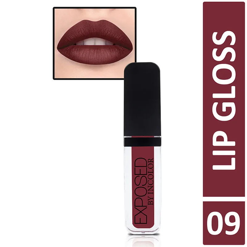 Incolor Exposed Soft Matte Lipgloss - 9