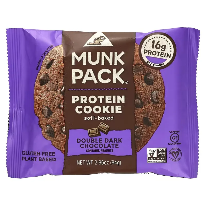 Protein Cookie, Soft Baked, Double Dark Chocolate, 2.96 oz (84 g)