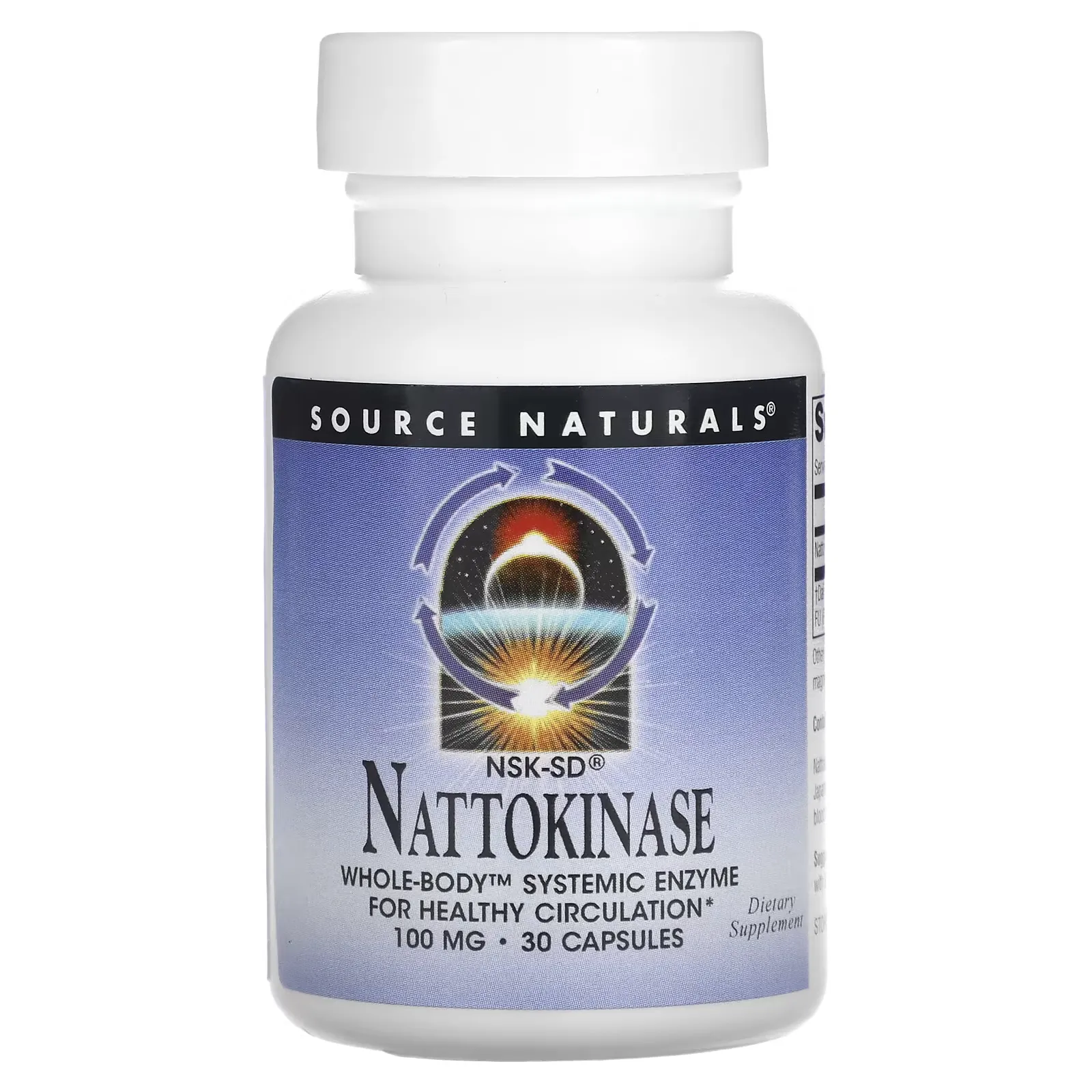 NSK-SD Nattokinase, 100 mg, 30 Capsules