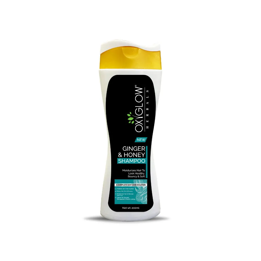 Oxyglow Herbals Ginger & Honey Shampoo