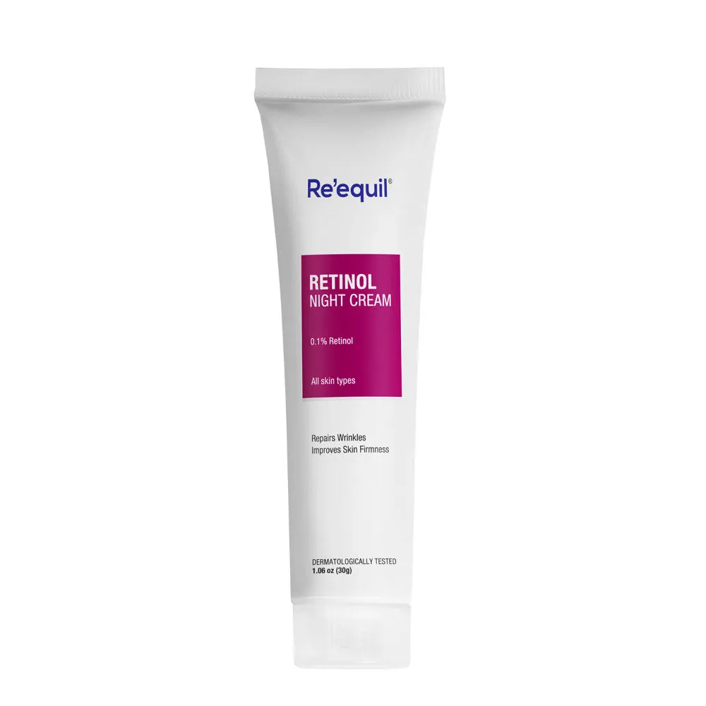 Re'equil 0.1% Retinol Night Cream For Wrinkles & Skin Tightening