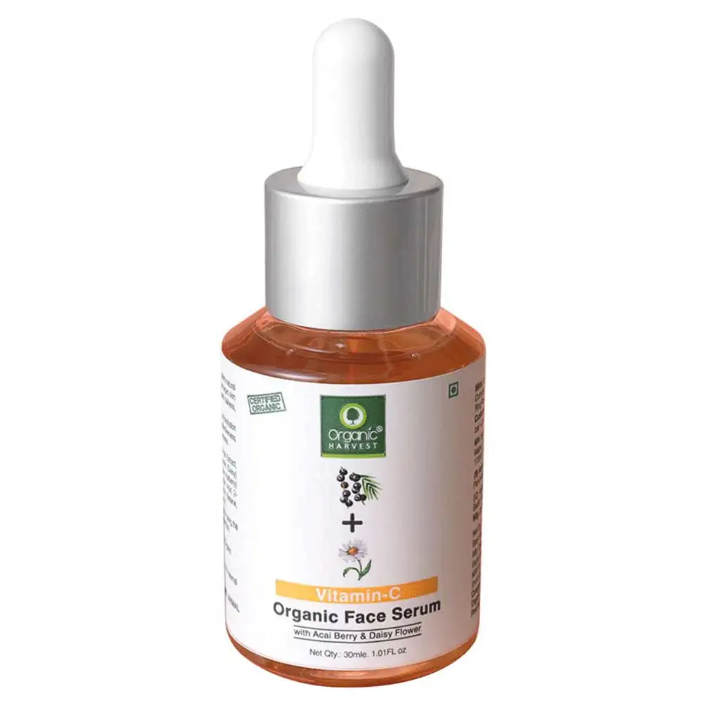 Organic Harvest Vitamin C Face Serum,  30 ml  for All Types of Skin