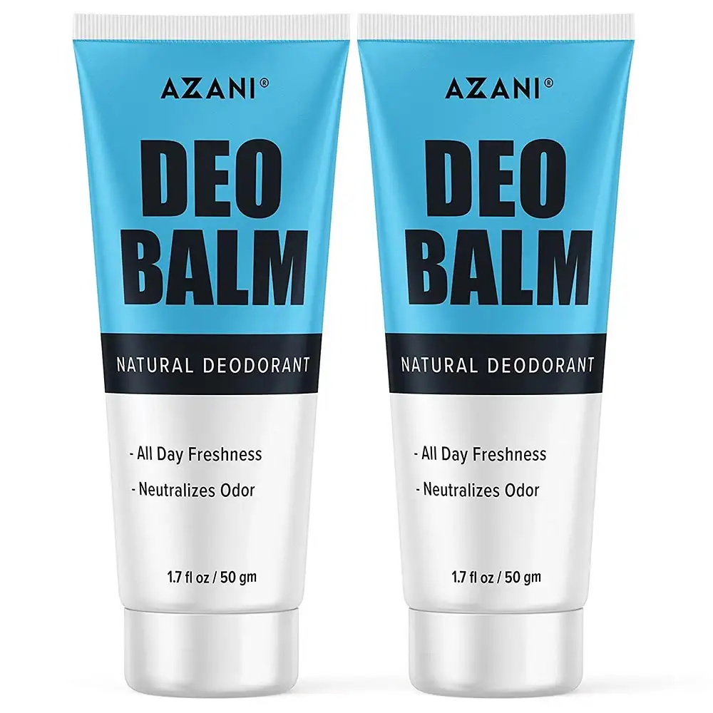 Azani Active Care Deo Balm,  50 g  Natural Deodorant Pack of 2