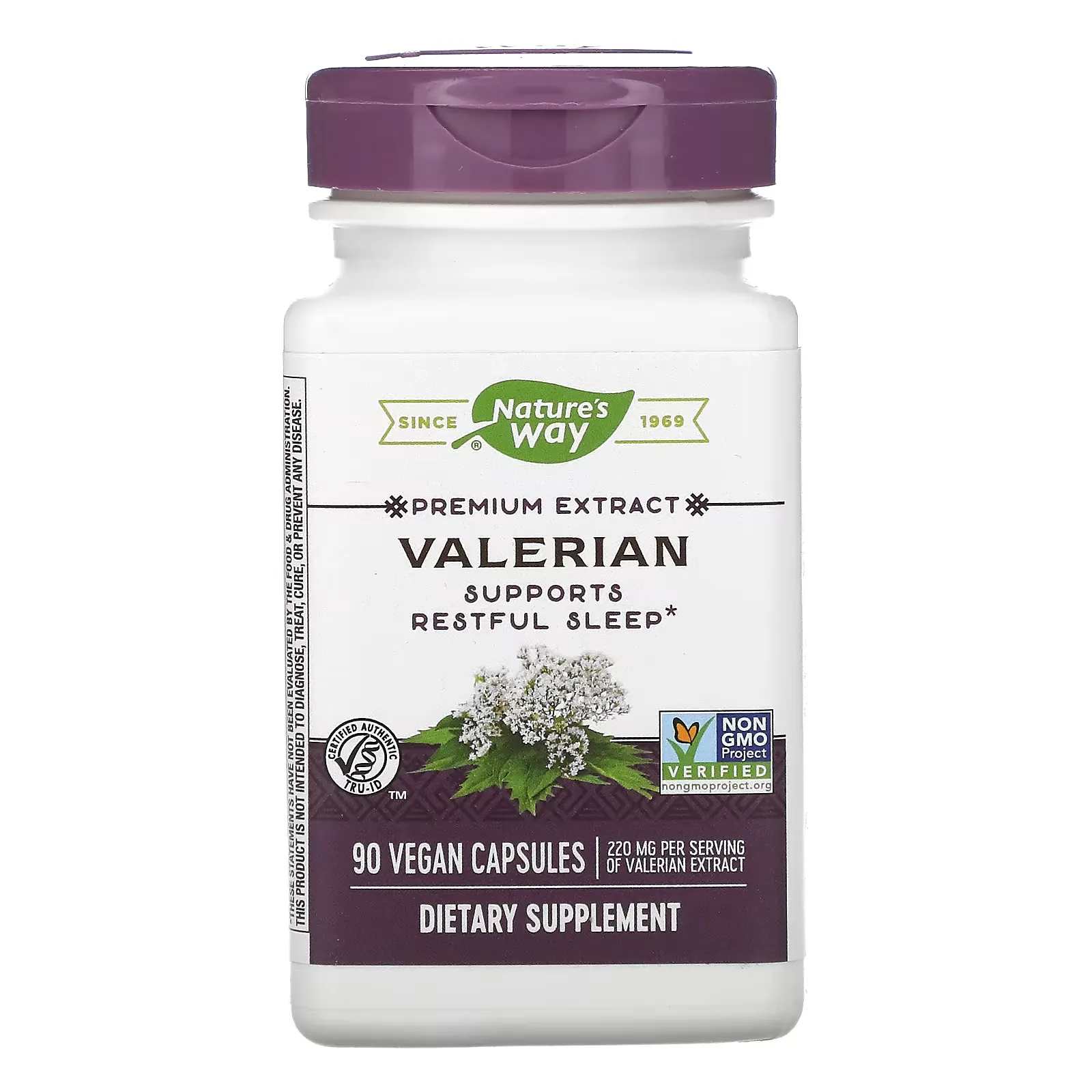 Valerian, 110 mg, 90 Vegan Capsules