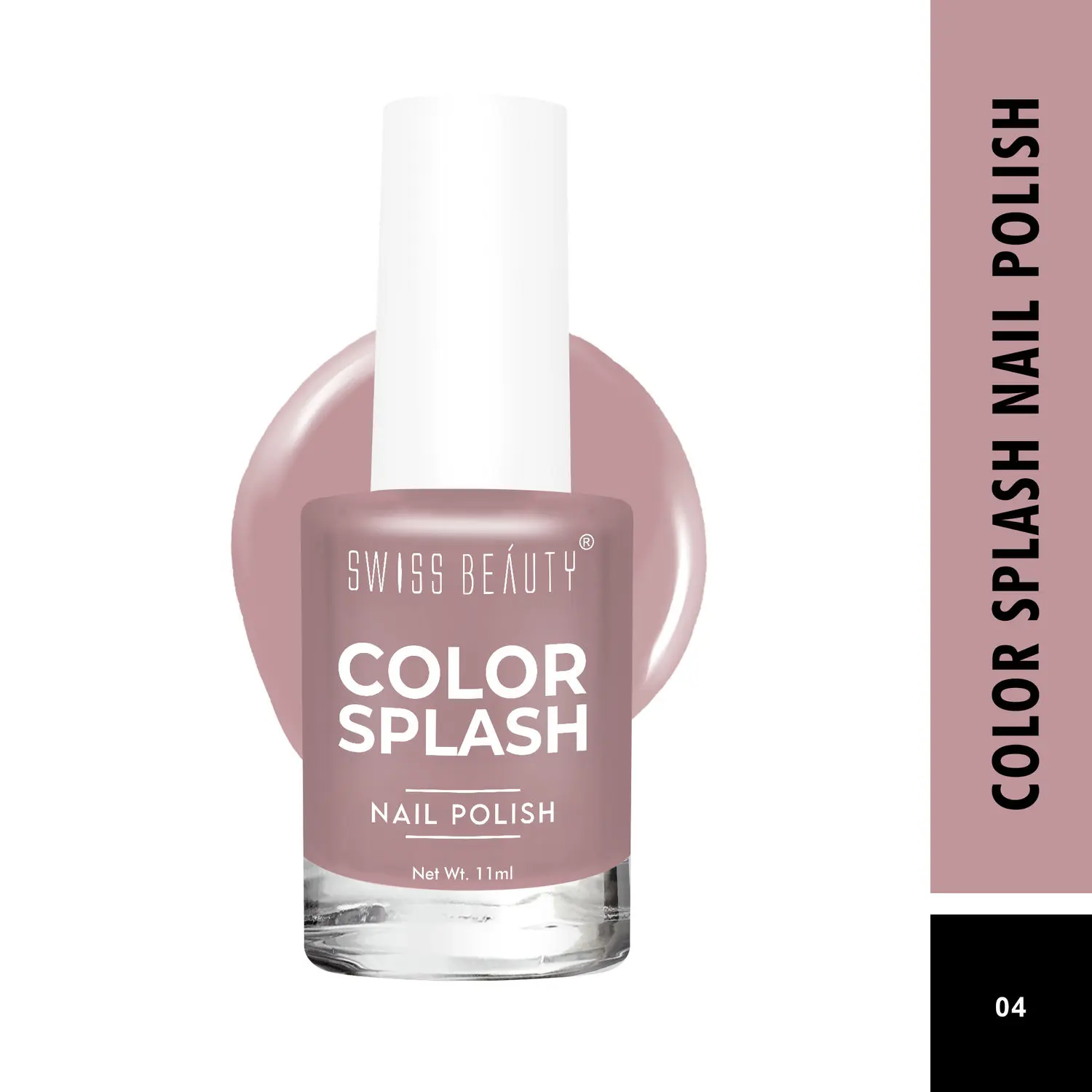 Swiss Beauty Color Splash Nail Polish Shade-04 (11 ml)